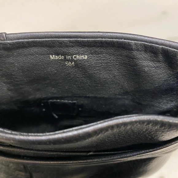 Kate Spade Boots Size 9 Black Leather - Picture 6 of 14